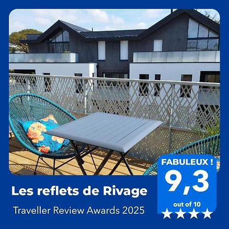 Les Reflets De Rivage Avec Garage Privatif - 350M Plage Concarneau Exterior foto